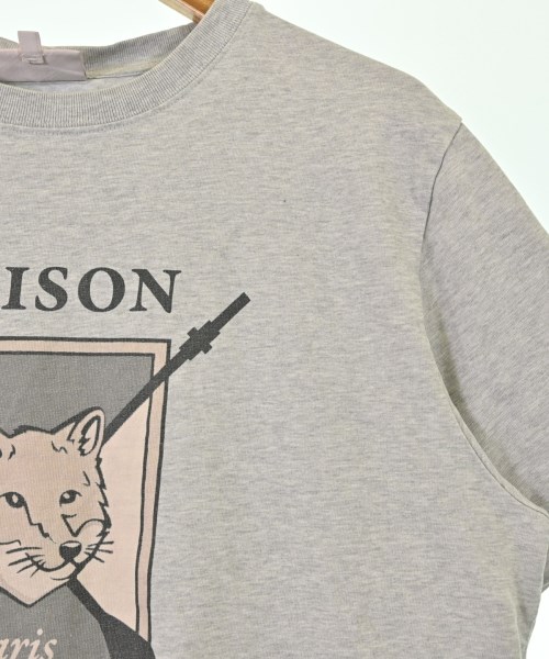MAISON KITSUNE（メゾンキツネ）Tシャツ・カットソー グレー サイズ:M メンズ/2200690534016