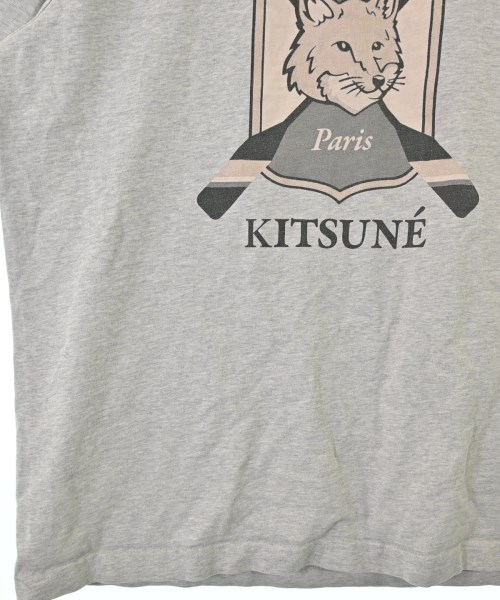 MAISON KITSUNE（メゾンキツネ）Tシャツ・カットソー グレー サイズ:M メンズ/2200690534016