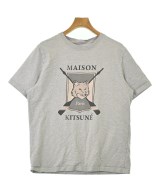 MAISON KITSUNE（メゾンキツネ）Tシャツ・カットソー グレー サイズ:M メンズ/2200690534016
