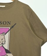 MAISON KITSUNE（メゾンキツネ）Tシャツ・カットソー カーキ サイズ:M メンズ/2200690534023