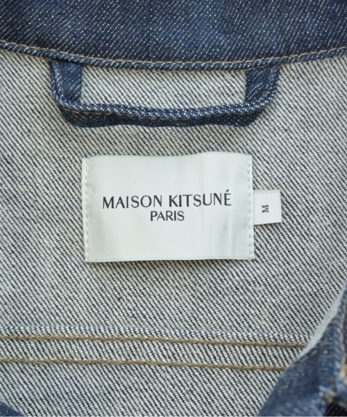 MAISON KITSUNE（メゾンキツネ）デニムジャケット 紺 サイズ:M メンズ/2200684382029