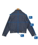 MAISON KITSUNE（メゾンキツネ）デニムジャケット 紺 サイズ:M メンズ/2200684382029