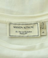 MAISON KITSUNE（メゾンキツネ）Tシャツ・カットソー 白 サイズ:S メンズ/2200690823028