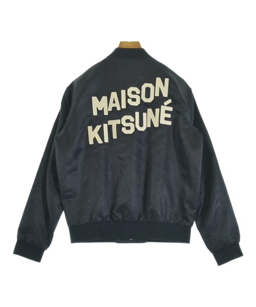 MAISON KITSUNE（メゾンキツネ）スタジャン 紺 サイズ:M レディース/2200690919028