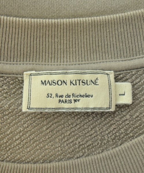 MAISON KITSUNE（メゾンキツネ）スウェット グレー サイズ:L メンズ/2200687269068