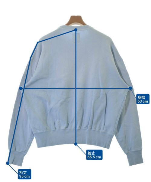 MAISON KITSUNE（メゾンキツネ）スウェット 青 サイズ:S メンズ/2200676234084