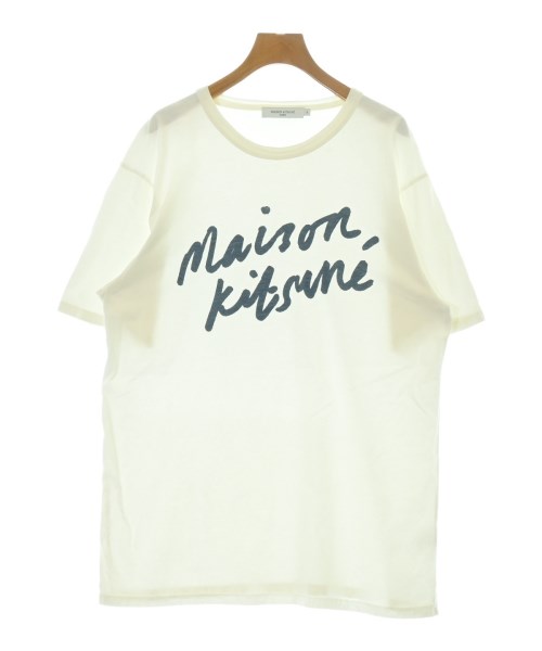 MAISON KITSUNE（メゾンキツネ）Tシャツ・カットソー 白 サイズ:XL メンズ/2200688791117