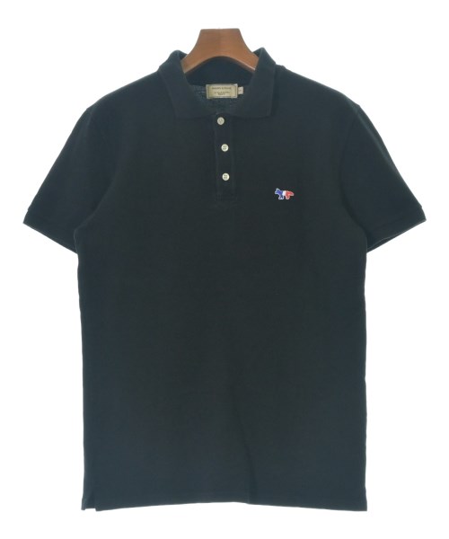 MAISON KITSUNE(メゾンキツネ)ポロシャツ 黒 サイズ:S/2200691550060