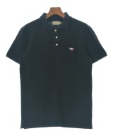 MAISON KITSUNE（メゾンキツネ）ポロシャツ 黒 サイズ:S メンズ/2200691550060