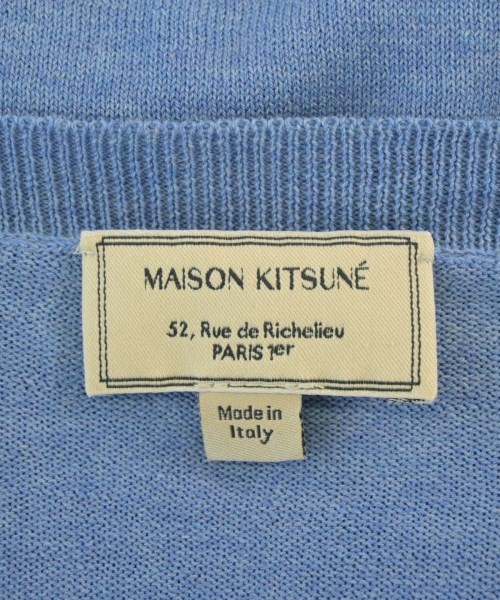 MAISON KITSUNE（メゾンキツネ）ニット・セーター 青 サイズ:M メンズ/2200691416212