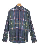 MAISON KITSUNE（メゾンキツネ）カジュアルシャツ 紺 サイズ:40(L位) メンズ/2200691416267