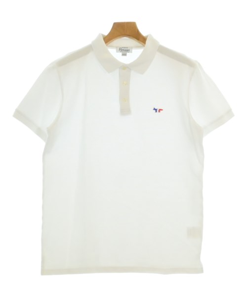 MAISON KITSUNE(メゾンキツネ)ポロシャツ 白 サイズ:M/2200691416335