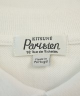MAISON KITSUNE（メゾンキツネ）ポロシャツ 白 サイズ:M メンズ/2200691416335