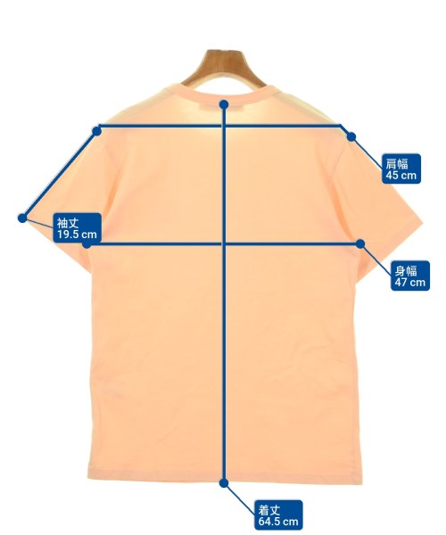 MAISON KITSUNE（メゾンキツネ）Tシャツ・カットソー ピンク サイズ:S メンズ/2200692463079