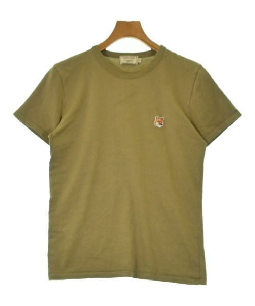 MAISON KITSUNE(メゾンキツネ)Tシャツ・カットソー カーキ サイズ:XS/2200693406099