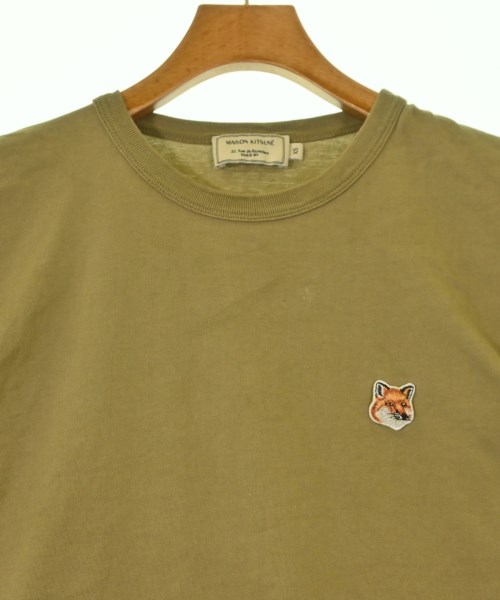 MAISON KITSUNE（メゾンキツネ）Tシャツ・カットソー カーキ サイズ:XS メンズ/2200693406099