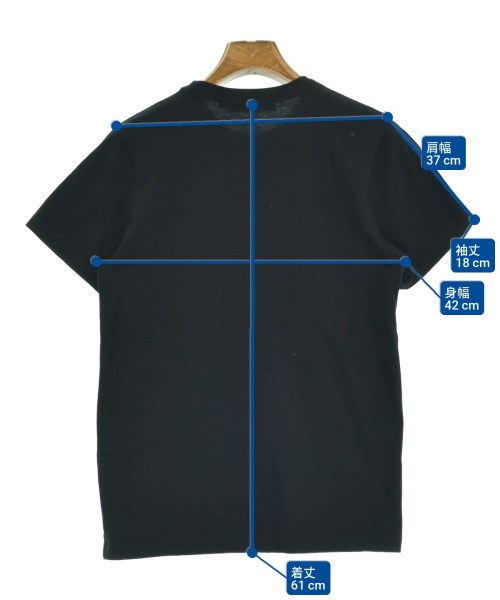 MAISON KITSUNE（メゾンキツネ）Tシャツ・カットソー 黒 サイズ:XS レディース/2200620672047