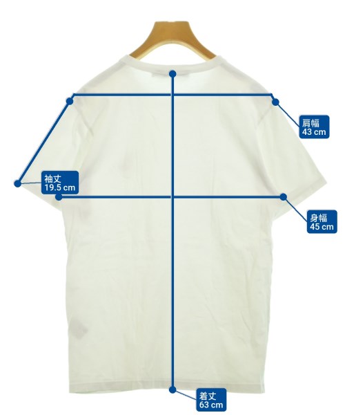 MAISON KITSUNE（メゾンキツネ）Tシャツ・カットソー 白 サイズ:XS レディース/2200630737026