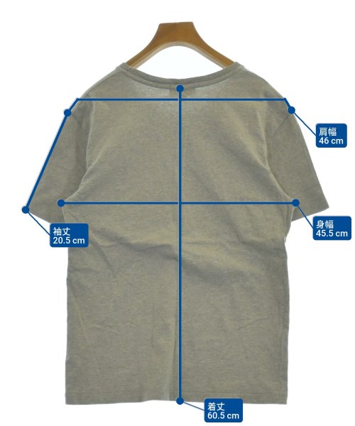 MAISON KITSUNE（メゾンキツネ）Tシャツ・カットソー グレー サイズ:M レディース/2200636837294