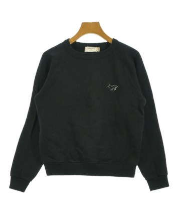 MAISON KITSUNE（メゾンキツネ）スウェット 黒 サイズ:XS レディース
