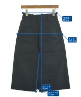MAISON KITSUNE（メゾンキツネ）ロング・マキシ丈スカート 紺 サイズ:36(S位) レディース/2200620635103