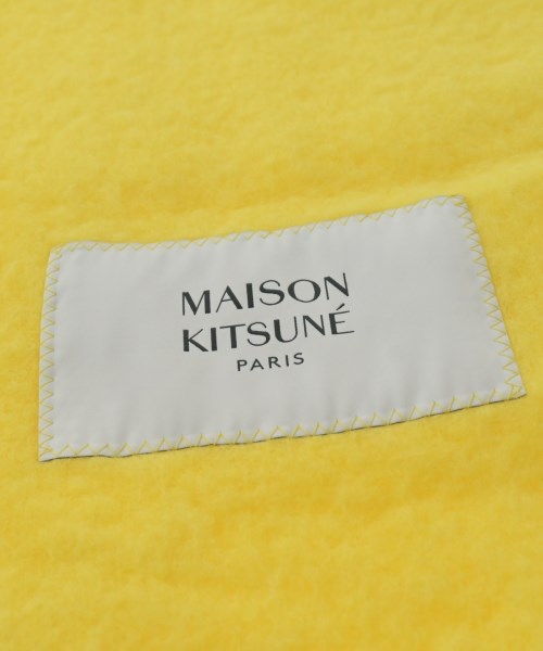 MAISON KITSUNE（メゾンキツネ）マフラー 黄 サイズ:- レディース/2200639294094