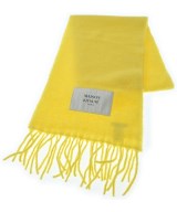 MAISON KITSUNE（メゾンキツネ）マフラー 黄 サイズ:- レディース/2200639294094