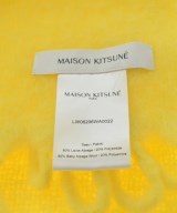 MAISON KITSUNE（メゾンキツネ）マフラー 黄 サイズ:- レディース/2200639294094
