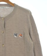 MAISON KITSUNE（メゾンキツネ）カーディガン ベージュ サイズ:XL レディース/2200622706030