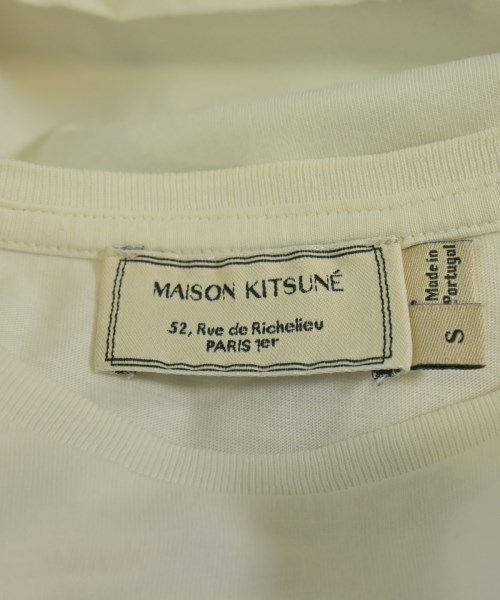 MAISON KITSUNE（メゾンキツネ）Tシャツ・カットソー 白 サイズ:S レディース/2200626777159