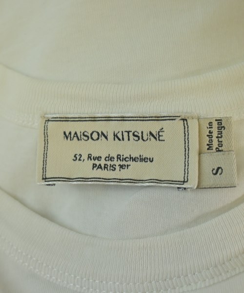 MAISON KITSUNE（メゾンキツネ）ノースリーブ 白 サイズ:S レディース/2200626777166