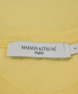 MAISON KITSUNE（メゾンキツネ）Tシャツ・カットソー 黄 サイズ:S レディース/2200626814069