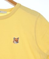 MAISON KITSUNE（メゾンキツネ）Tシャツ・カットソー 黄 サイズ:S レディース/2200626814069