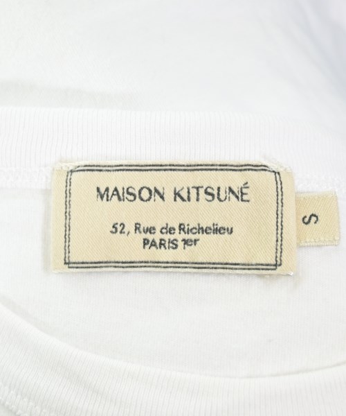 MAISON KITSUNE（メゾンキツネ）Tシャツ・カットソー 白 サイズ:S レディース/2200640421212