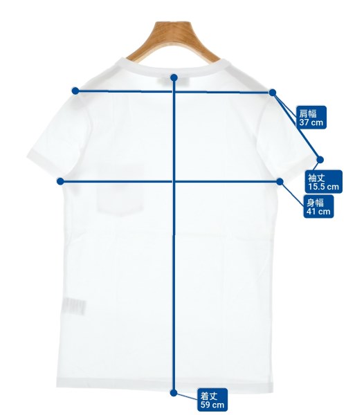 MAISON KITSUNE（メゾンキツネ）Tシャツ・カットソー 白 サイズ:S レディース/2200640421212