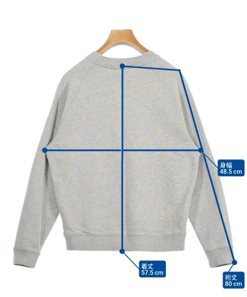 MAISON KITSUNE（メゾンキツネ）スウェット グレー サイズ:M レディース/2200628691033