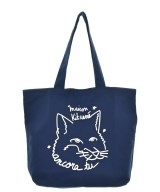 MAISON KITSUNE（メゾンキツネ）トートバッグ 紺 サイズ:- レディース/2200624862093