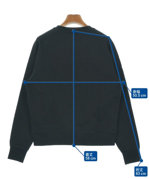 MAISON KITSUNE（メゾンキツネ）スウェット 黒 サイズ:M レディース/2200641672118