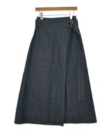 MAISON KITSUNE（メゾンキツネ）ロング・マキシ丈スカート 紺 サイズ:36(S位) レディース/2200634340031