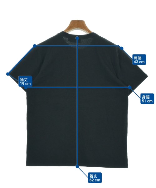 MAISON KITSUNE（メゾンキツネ）Tシャツ・カットソー 黒 サイズ:M レディース/2200642801074