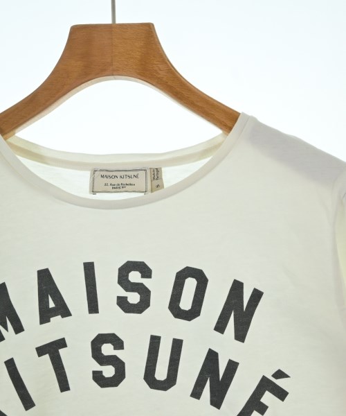 MAISON KITSUNE（メゾンキツネ）Tシャツ・カットソー 白 サイズ:S レディース/2200643964020