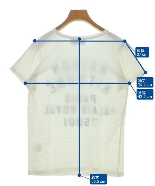 MAISON KITSUNE（メゾンキツネ）Tシャツ・カットソー 白 サイズ:S レディース/2200643964020