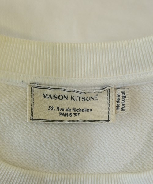 MAISON KITSUNE（メゾンキツネ）スウェット 白 サイズ:-(M位) レディース/2200632347124