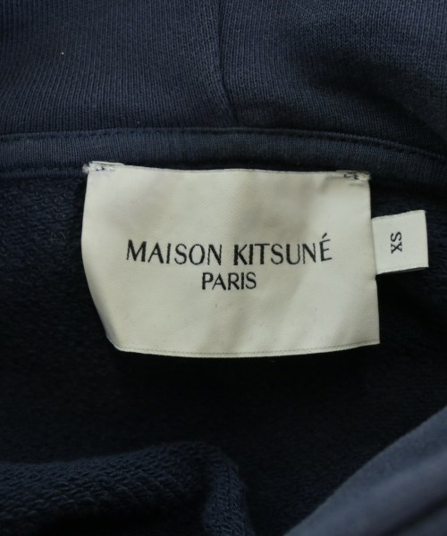 MAISON KITSUNE（メゾンキツネ）パーカー 紺 サイズ:XS レディース/2200621723014