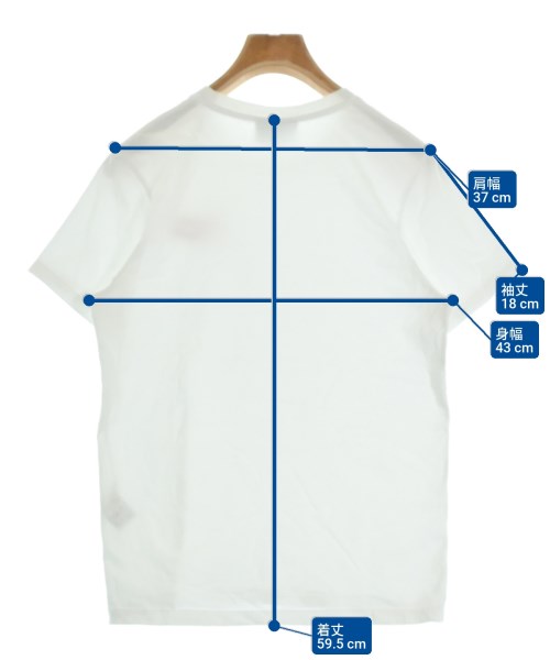 MAISON KITSUNE（メゾンキツネ）Tシャツ・カットソー 白 サイズ:S レディース/2200621723038