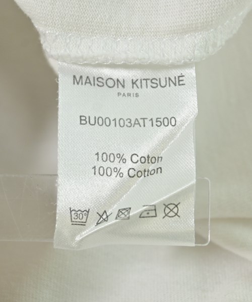 MAISON KITSUNE（メゾンキツネ）Tシャツ・カットソー 白 サイズ:XS レディース/2200615224145
