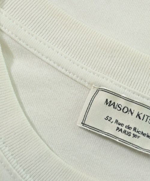 MAISON KITSUNE（メゾンキツネ）Tシャツ・カットソー 白 サイズ:XS レディース/2200615224145