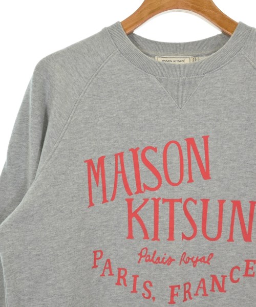 MAISON KITSUNE（メゾンキツネ）スウェット グレー サイズ:XS レディース/2200623115015