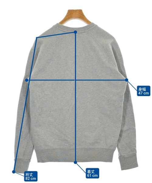 MAISON KITSUNE（メゾンキツネ）スウェット グレー サイズ:XS レディース/2200623115015