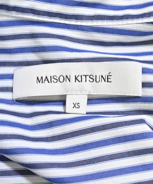 MAISON KITSUNE（メゾンキツネ）カジュアルシャツ 白 サイズ:XS レディース/2200623115022